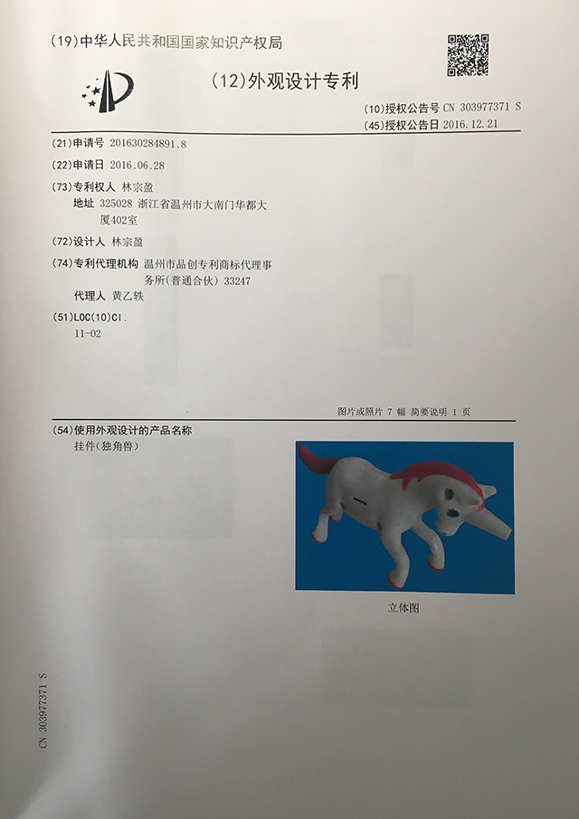 Product patent