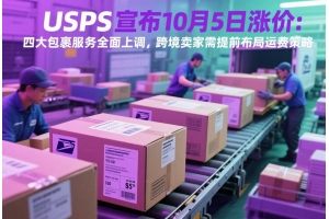 USPS宣布10月5日漲價(jià)：四大包裹服務(wù)全面上調(diào)，跨境賣家需提前布局運(yùn)費(fèi)策略