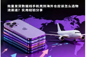 批量發貨數據線手機殼到海外倉應該怎么選物流渠道？實用經驗分享