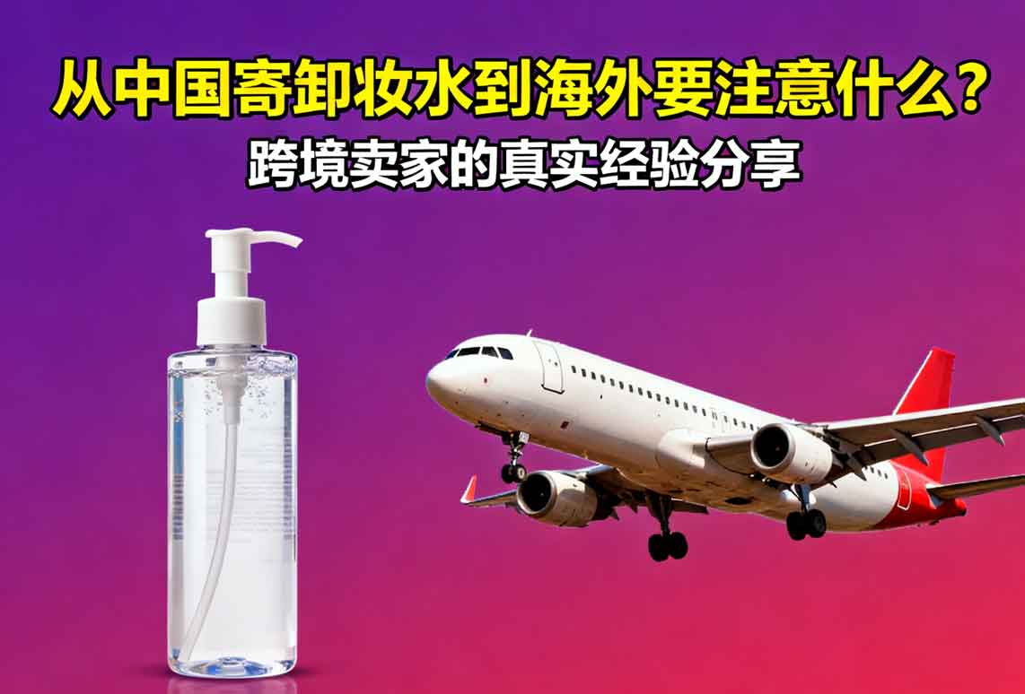 從中國寄卸妝水到海外要注意什么？跨境賣家的真實經驗分享