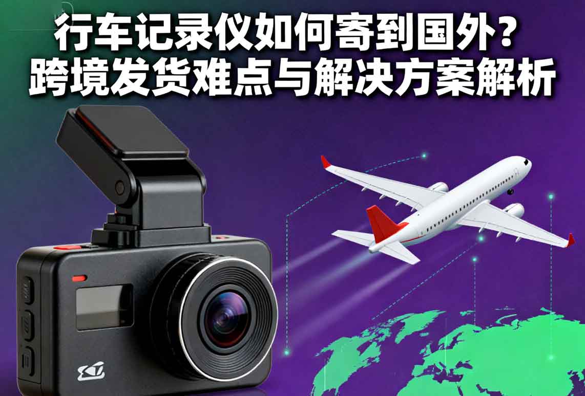 行車記錄儀如何寄到國外？跨境發貨難點與解決方案解析
