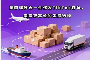 <b>美國海外倉一件代發(fā)TikTok訂單，賣家更高效的發(fā)貨選擇</b>