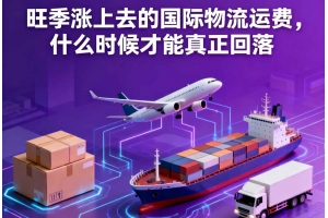 旺季漲上去的國際物流運(yùn)費，什么時候才能真正回落