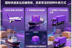 國際快遞發出后被拒收，賣家常見的四種補救方式