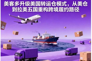 美客多升級(jí)美國轉(zhuǎn)運(yùn)倉模式，從美倉到拉美五國重構(gòu)跨境履約路徑