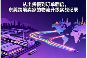 從出貨慢到訂單翻倍，東莞跨境賣家的物流升級實戰(zhàn)記錄