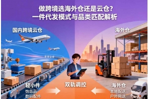 做跨境選海外倉還是云倉？一件代發(fā)模式與品類匹配解析