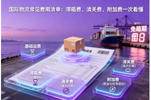 國際物流常見費用清單：滯箱費、清關費、附加費一次看懂