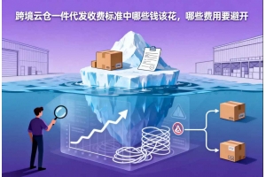 跨境云倉一件代發收費標準中哪些錢該花，哪些費用要避開