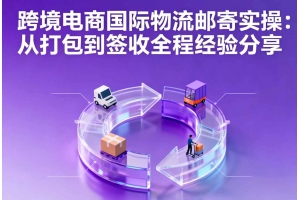 跨境電商國際物流郵寄實操：從打包到簽收全程經(jīng)驗分享
