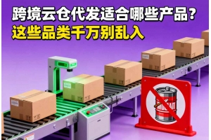 跨境云倉代發適合哪些產品？這些品類千萬別亂入