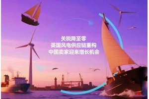 關稅降至零，英國風電供應鏈重構，中國賣家迎來增長機會