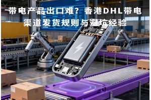 帶電產品出口難？香港DHL帶電渠道發貨規則與避坑經驗