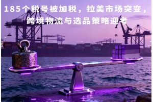185個稅號被加稅，拉美市場突變，跨境物流與選品策略迎考