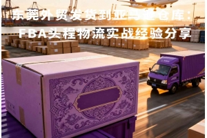 東莞外貿(mào)發(fā)貨到亞馬遜倉庫：FBA頭程物流實戰(zhàn)經(jīng)驗分享