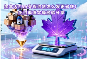 加拿大FBA頭程泡貨怎么發(fā)更省錢？免泡渠道實操經驗分享