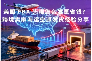 美國 FBA 頭程怎么發(fā)更省錢？跨境賣家海運空派發(fā)貨經驗分享