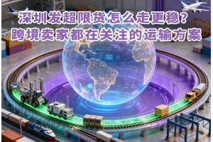 深圳發超限貨怎么走更穩？跨境賣家都在關注的運輸方案