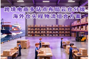 <b>跨境電商多站點(diǎn)布局云倉分撥 + 海外倉頭程物流組合方案</b>