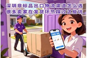 深圳非標品出口物流渠道怎么選？很多賣家在發貨環節踩過這些坑