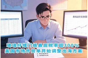 玻璃纖維門板最高稅率超300% 美國市場外貿(mào)單開始調(diào)整出海方案