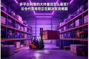 多平臺銷售的大件重貨怎么備貨？云倉代管庫存正在解決發貨難題