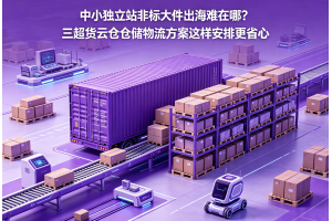 中小獨立站非標大件出海難在哪？三超貨云倉倉儲物流方案這樣安排更省心