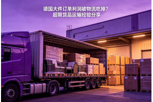 德國大件訂單利潤被物流吃掉？超限貨品運輸經驗分享