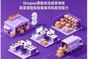 Shopee更新未完成率考核賣家需提前檢查庫存和發貨能力