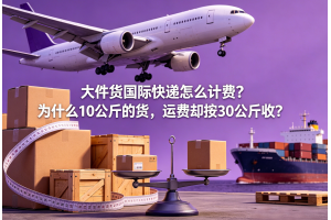 大件貨國(guó)際快遞怎么計(jì)費(fèi)？為什么10公斤的貨，運(yùn)費(fèi)卻按30公斤收？