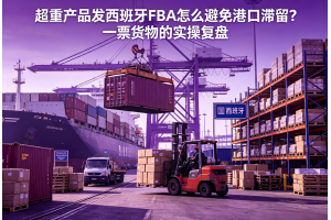 超重產品發西班牙FBA怎么避免港口滯留？一票貨物的實操復盤