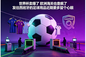 世界杯賣爆了歐洲海關也查瘋了發往西班牙的足球用品近期要多留個心眼