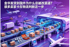 金華發(fā)貨到國(guó)外為什么總被改渠道？很多賣家卡在物流判斷這一步