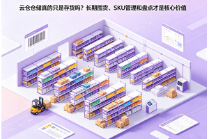 云倉倉儲真的只是存貨嗎？長期囤貨、SKU管理和盤點才是核心價值