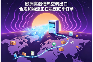 歐洲高溫催熱空調出口合規(guī)和物流正在決定旺季訂單