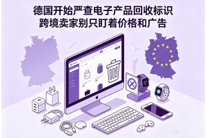 德國開始嚴查電子產(chǎn)品回收標識跨境賣家別只盯著價格和廣告