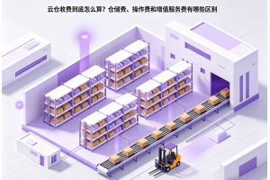 云倉收費到底怎么算？倉儲費、操作費和增值服務費有哪些區別