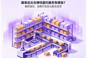 爆單后云倉彈性履約服務有哪些？臨時加倉、加急打包怎么配合發貨