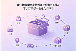 莆田跨境賣家發貨到海外倉怎么安排？不少訂單都卡在這幾個環節