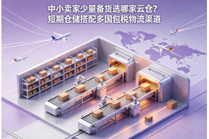 中小賣家少量備貨選哪家云倉？短期倉儲搭配多國包稅物流渠道