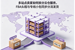 多站點賣家如何拆分云倉服務，FBA頭程與專線小包同步分流發貨