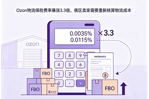 Ozon物流保險費率暴漲3.3倍，俄區(qū)賣家需要重新核算物流成本