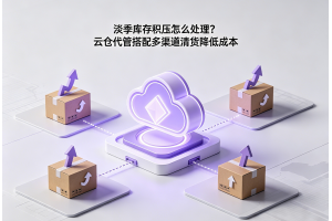 淡季庫存積壓怎么處理？云倉代管搭配多渠道清貨降低成本