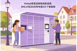 Vinted賣家迎來物流新選擇，DHL計劃2030年布局3萬個智能柜