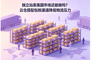 獨立站賣美國市場還能做嗎？云倉搭配包稅渠道降低物流壓力