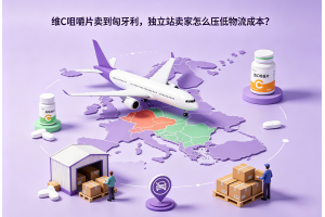維C咀嚼片賣到匈牙利，獨立站賣家怎么壓低物流成本？