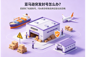 亞馬遜突發封號怎么辦？賣家除了檢查賬號，FBA庫存和物流供應鏈也別忽略