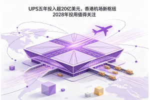 UPS五年投入超20億美元，香港機場新樞紐2028年投用值得關注