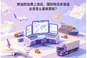 燃油附加費上漲后，國際物流多渠道出貨怎么重新算賬？